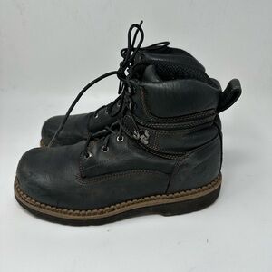 Lehigh 5160 Men's Waterproof Construction Work Steel Toe Boots Black Men's 10M